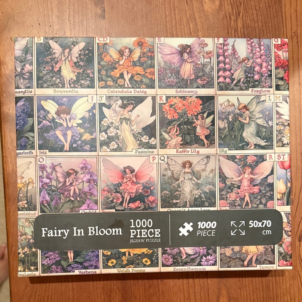 Whimsical Fairy Garden 1000 Piece Jigsaw Puzzle